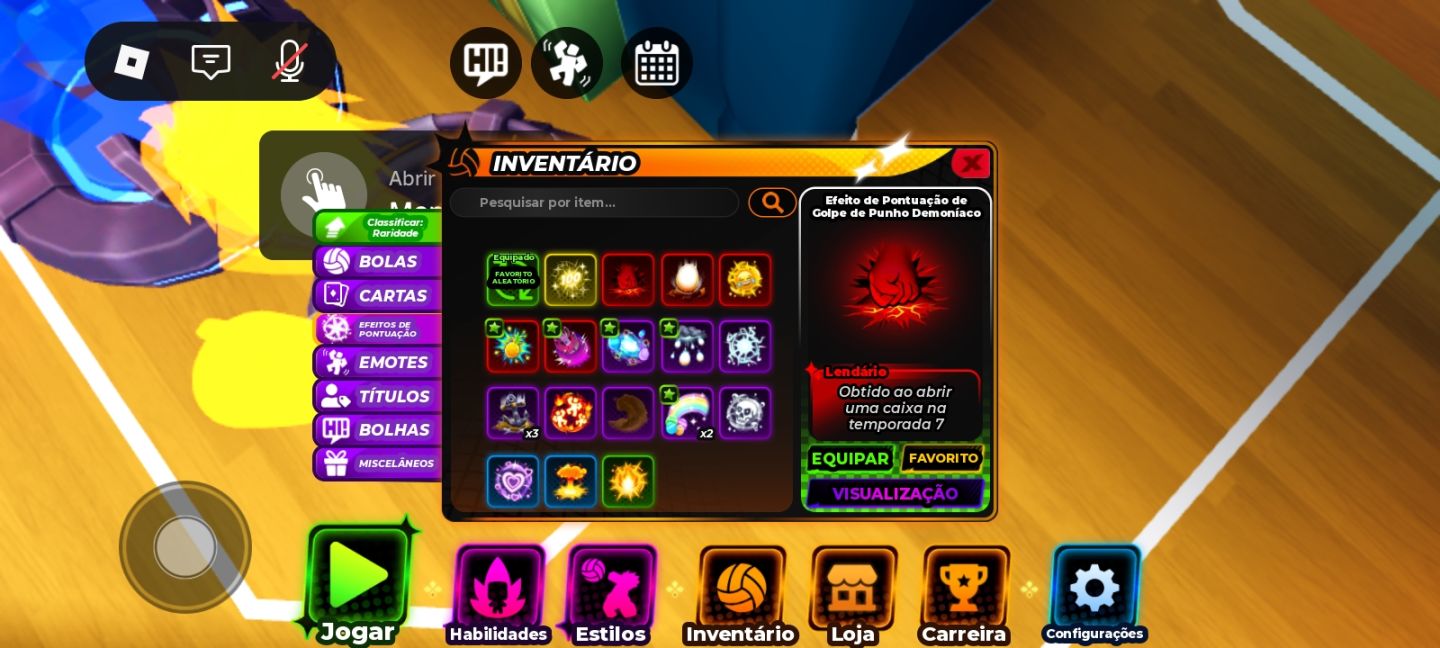 Conta de vbl com jinko e efeitos fx muito tops e raros/continha mais barata