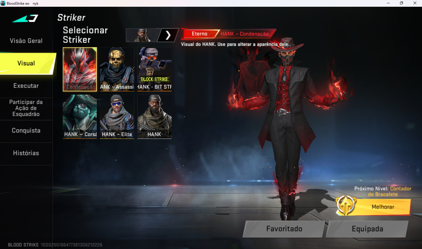 Conta blood strike GEMADA!