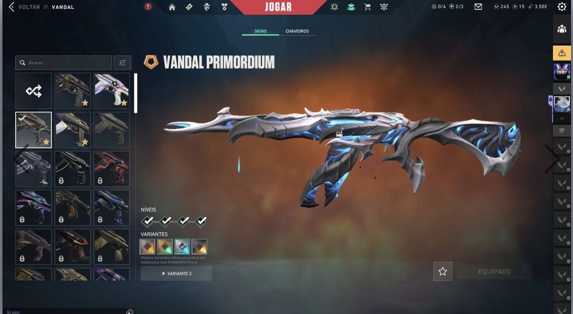 CONTA VALORANT