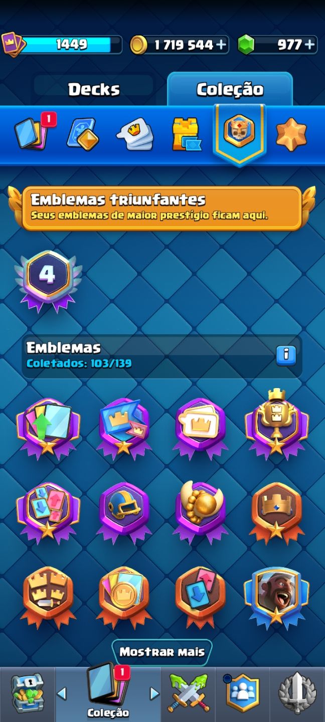 CONTA CLASH ROYALE A VENDA, OPORTUNIDADE ÚNICA!!!!