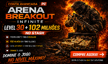 Arena Breakout Infinite PC LVL 30 | +105M Stash | Full Acesso