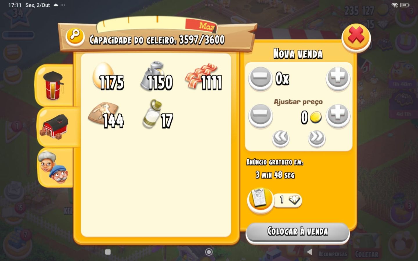 CONTAS HAY DAY SUPORTE