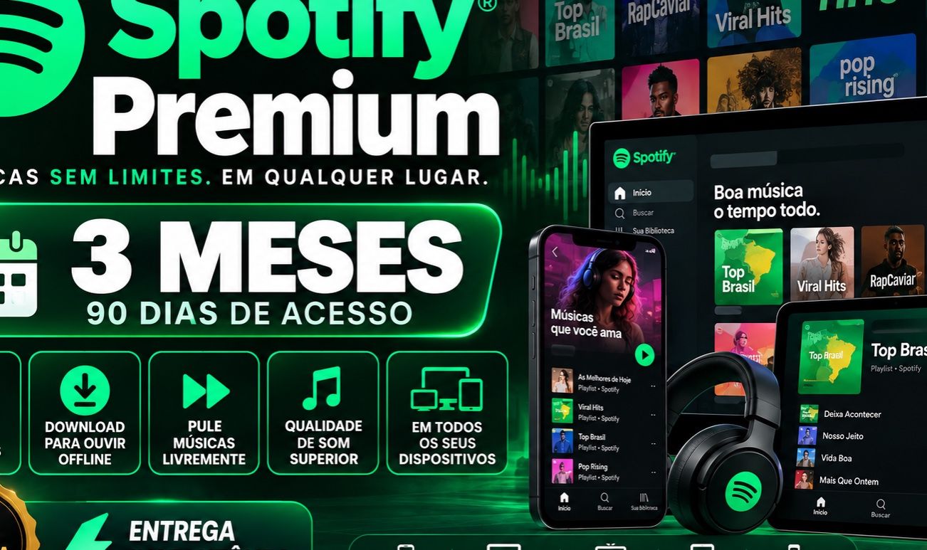 Spotify Premium | Conta Privada | Plano Individual