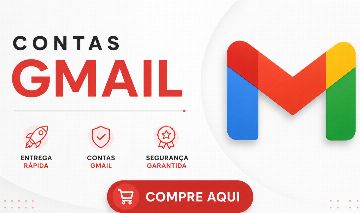 CONTAS GMAIL NOVAS PRONTAS PRA USO!!!