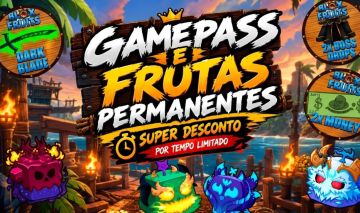 BLOX FRUITS GAMEPASS E FRUTAS PERMANENTES
