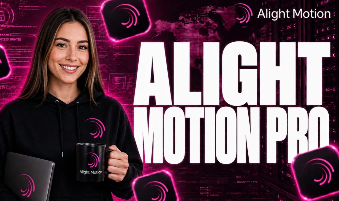 ALIGHT MOTION PRO PRIVADO - 30 DIAS + 15 DE BRINDE (CONTA INDIVIDUAL)