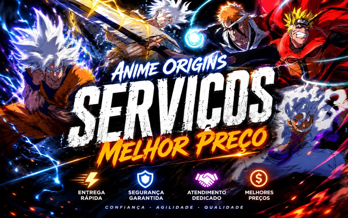 (Update 3) One Piece ET Serviços Anime Orgins | Gemas | Secrets | Traits | Story