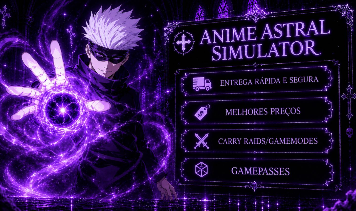 [CURSED RUSH W125] Anime Astral Simulator SERVIÇOS MAIS BARATOS!!