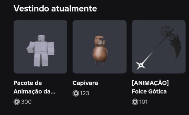 CONTA DE ROBLOX COM VARIOS PROGRESSOS.