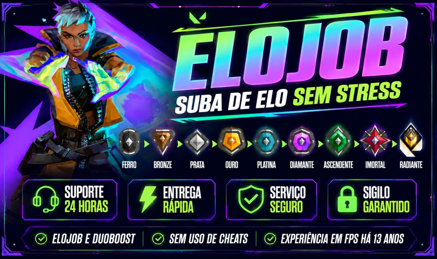ELOJOB - DUOBOOST - MD5 - PROMOÇÃO DE AGOSTO VALORANT!
