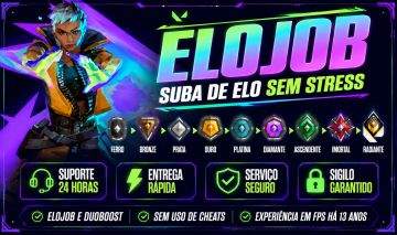 ELOJOB - DUOBOOST - MD5 - PROMOÇÃO DE AGOSTO VALORANT!