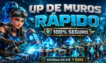 UPO SEUS MUROS FULL EM ATÉ 4 DIAS | MAXIMIZE SEUS MUROS | FARM