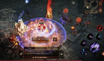 Saia amasando no pvp e pve no diablo immortal
