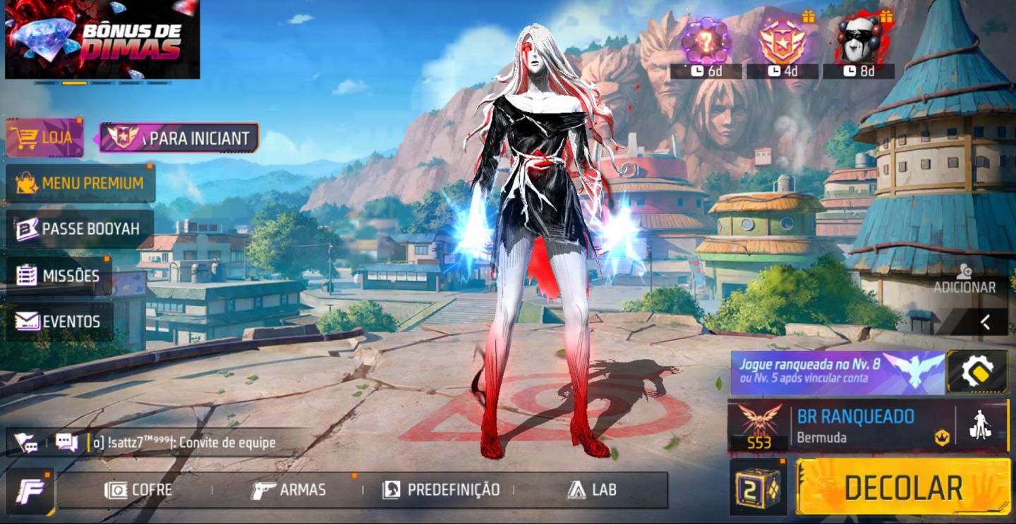 CONTAS BOT FREE FIRE + Troca Nick / LEIA A DESCRIÇÃO