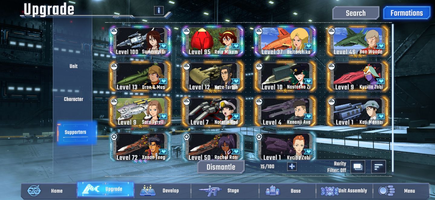 Conta SD Gundam bem upada.