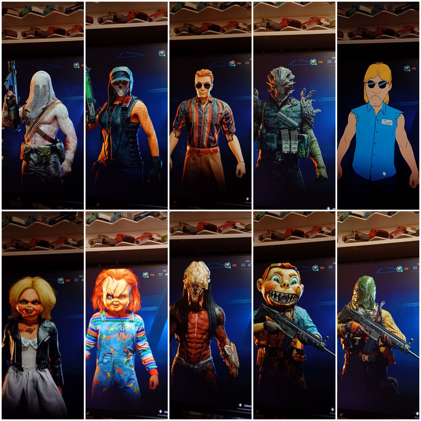 Conta de warzone com skin que são procuradas, Palhaço sinistro,Snoop Dogg, Izzy