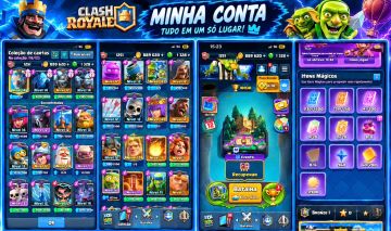 Conta Clash Royale bastante evoluída