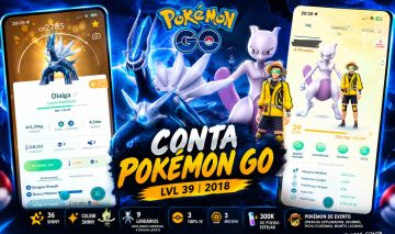 CONTA POKÉMON GO LVL 39 | 36 SHINY | CELEBI SHINY | POKÉMON DE EVENTO