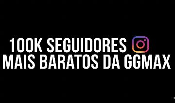 100k de seguidores Instagram mais baratos do mercado