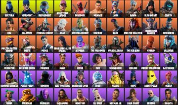 CONTA FORTNITE LARA CROFT + PREDADOR + NEYMAR JR + SALVE O MUNDO FUNDADOR