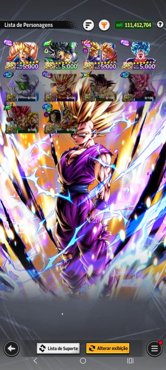 Conta Dragon Ball Legends, DBL