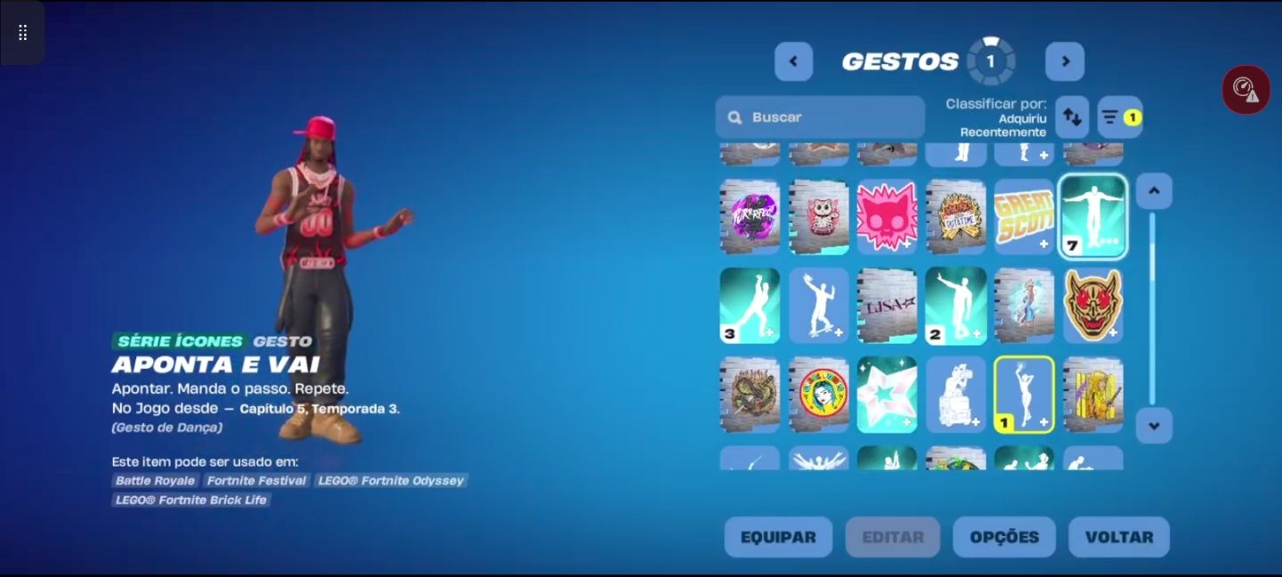 MELHOR CONTA TRYHARD BASIC / 1100vbucks / 62 skins / Passe de Batalha atual