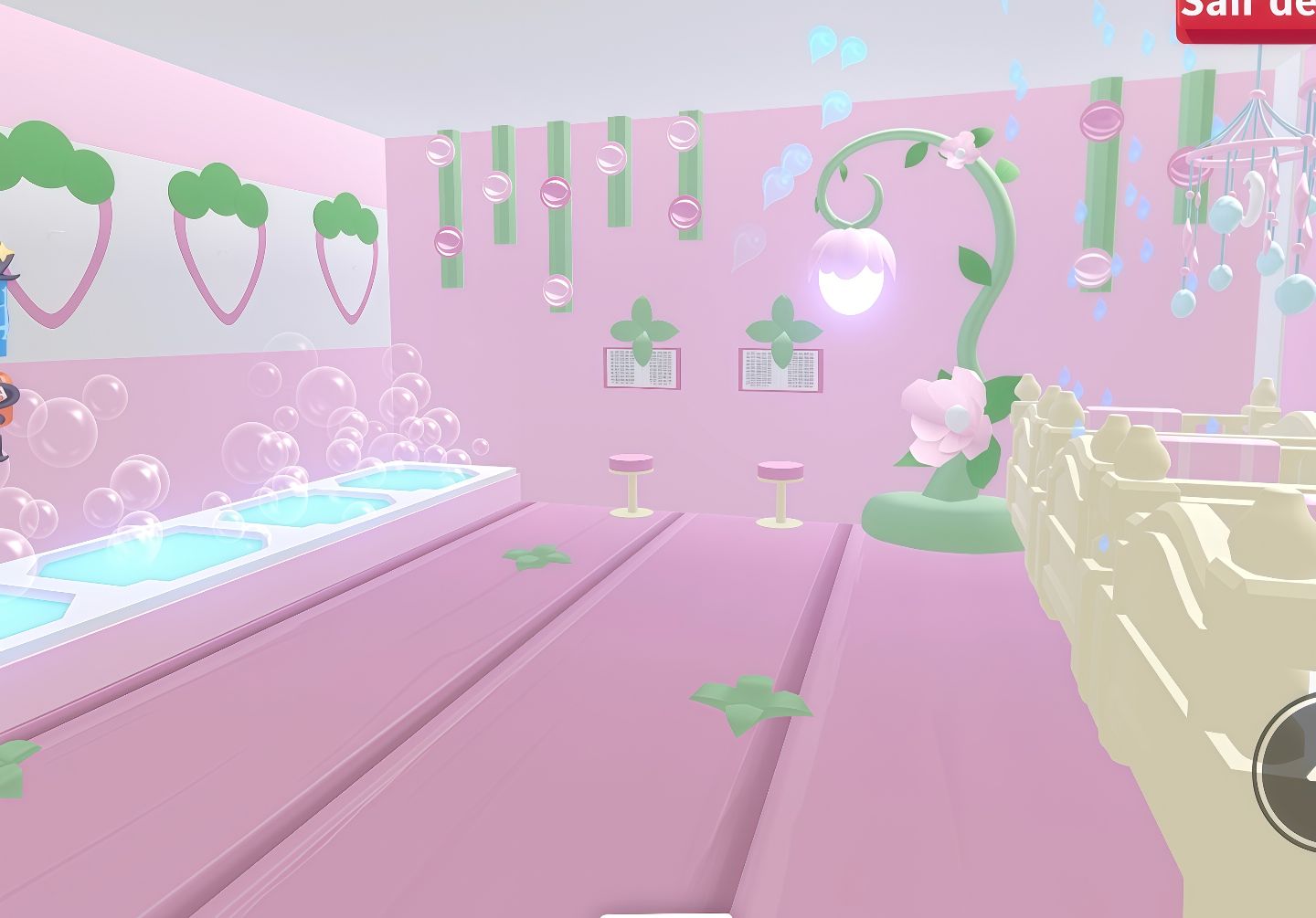 Casa Tiny Preppy (Decorada Moranguinho) no Adoptme!