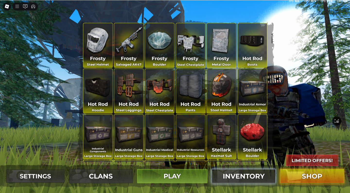 CONTA RARA FALLEN SURVIVAL + GAMEPASSES + BUNDLES EXCLUSIVAS!