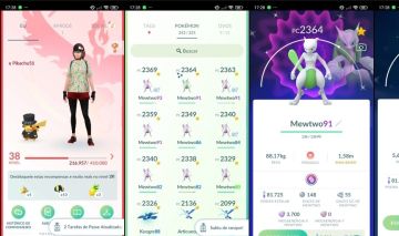 Pokémon GO Lv. 38 | 10 Mewtwo | 70 Pokémon de Evento | Mewtwo Shiny Q308