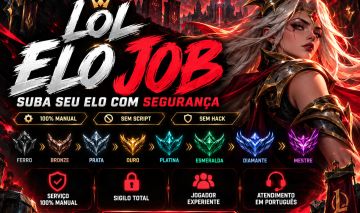 LOL ELO JOB | SUBA SEU ELO | 100% MANUAL | SEM HACKS OU SCRIPTS
