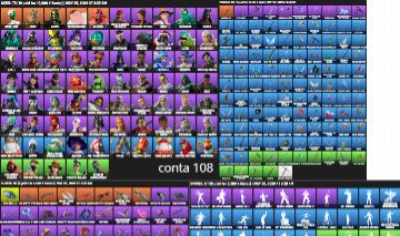CONTA FORTNITE 75 SKINS | 115 PICARETAS| KORRA+SNAKE / DESCONTO