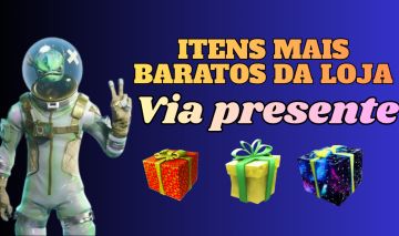 INTENS EM FORMA DE PRESENTE NO FORTNITE (ITENS DA LOJA)