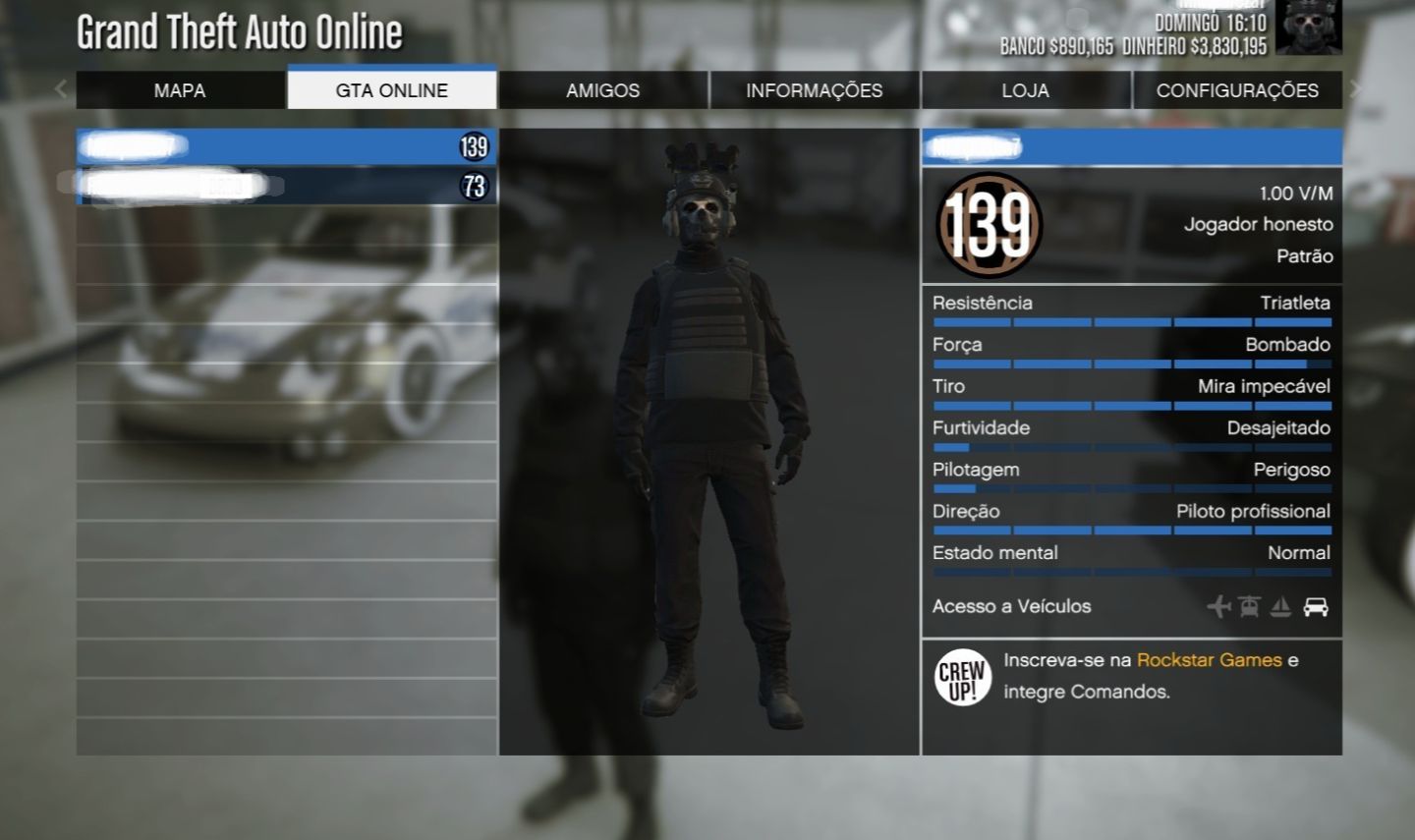 XBOX: RDR ONLINE (COMPRADO) +FC 25 +GTA V LVL 100 + ROCKET LEAGUE COM ITENS
