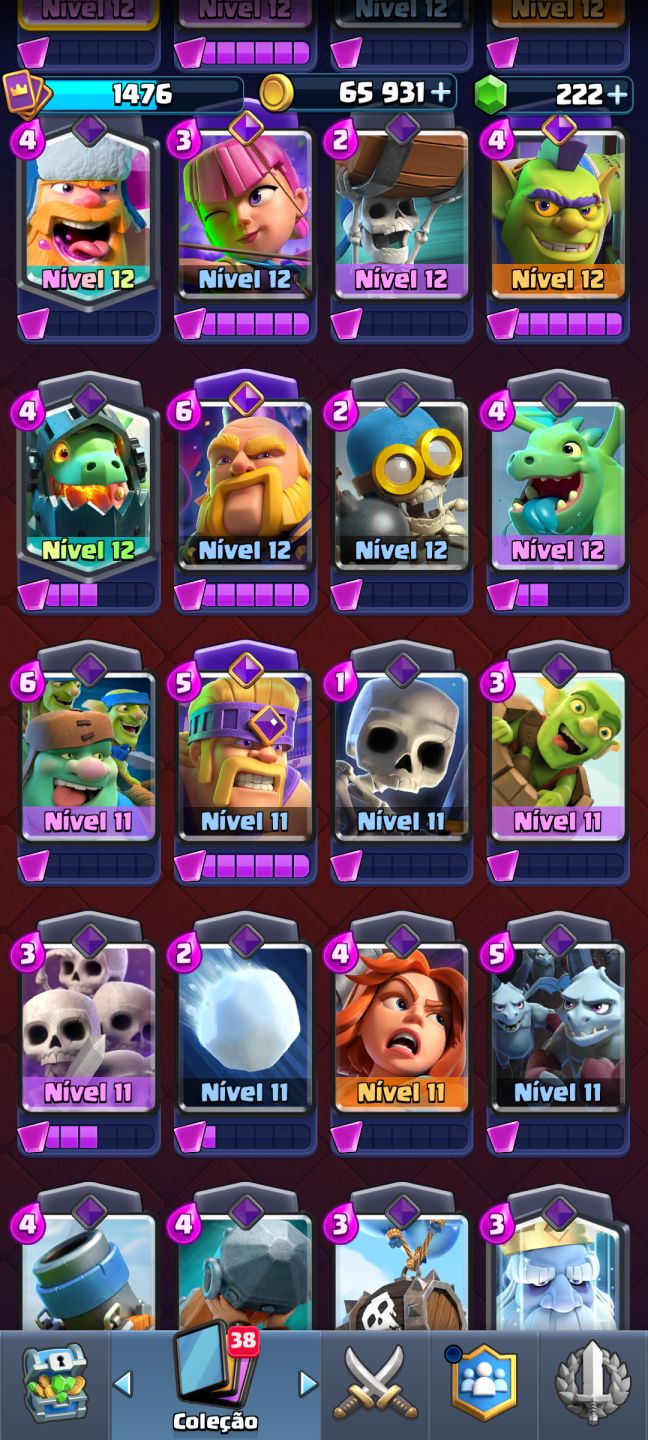 CONTA DE CLASH ROYALE | 10K TROFÉUS |