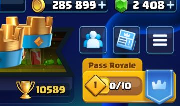 Conta de clash Royale 10 k troféus