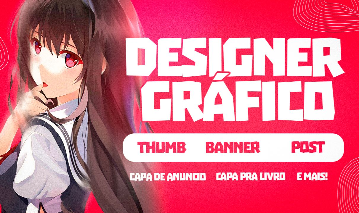 DESIGNER PROFISSIONAL!!! (THUMBNAIL, LOGO, BANNER E MAIS!)