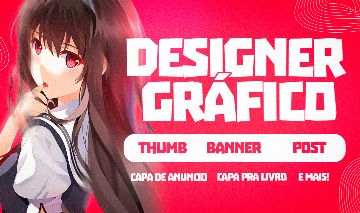 DESIGNER PROFISSIONAL!!! (THUMBNAIL, LOGO, BANNER E MAIS!)