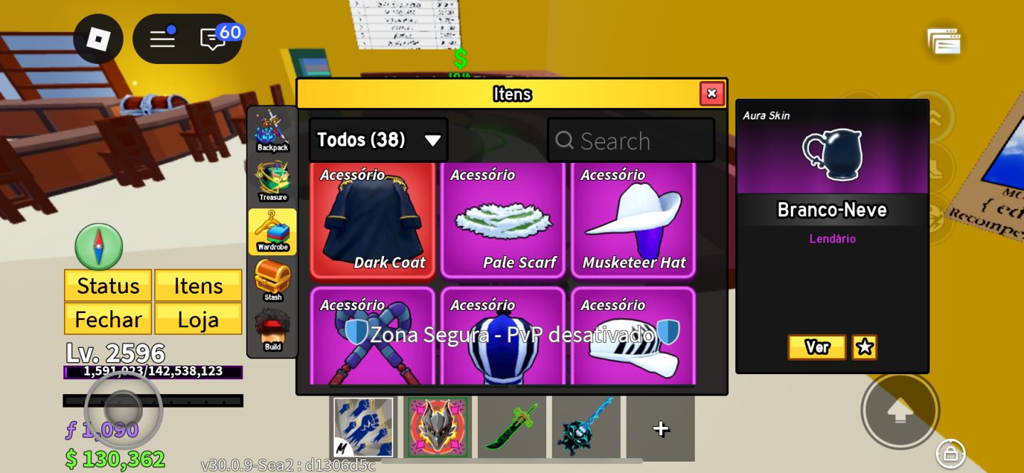 Conta Blox Fruits!