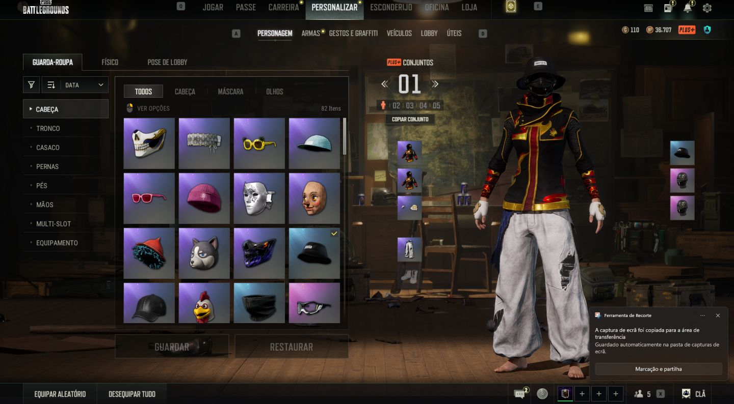 CONTA PUBG BAIXO CUSTO E CHEIA DE SKINS .