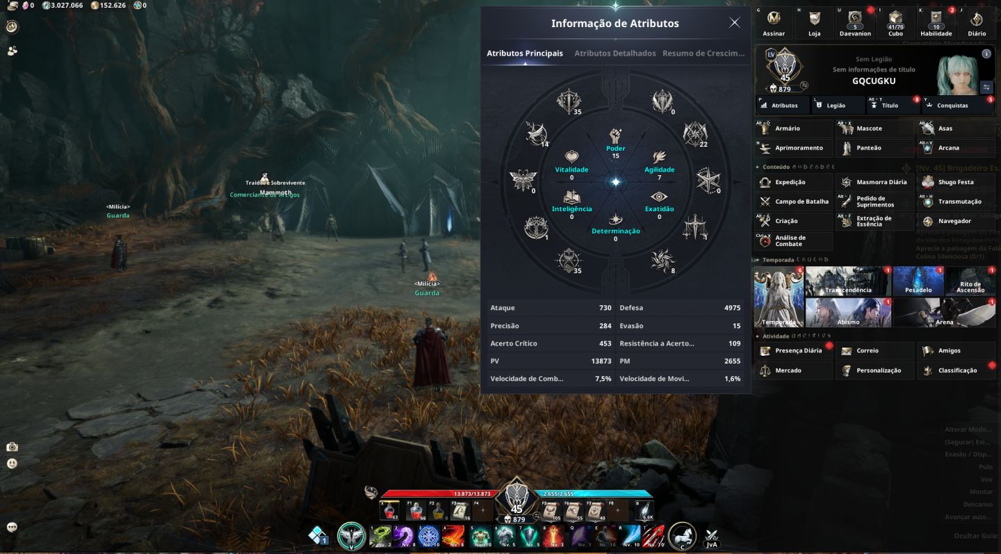 TEMPLARIO LEVEL 45 | SA ZIKEL | PERFEITO PARA ALT | FULL ACESSO