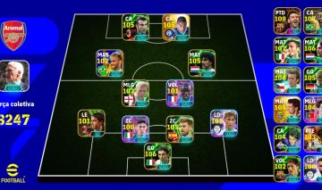 CONTA DE EFOOTBALL COM MESSI BLITZ CURLER E COMPANHIA
