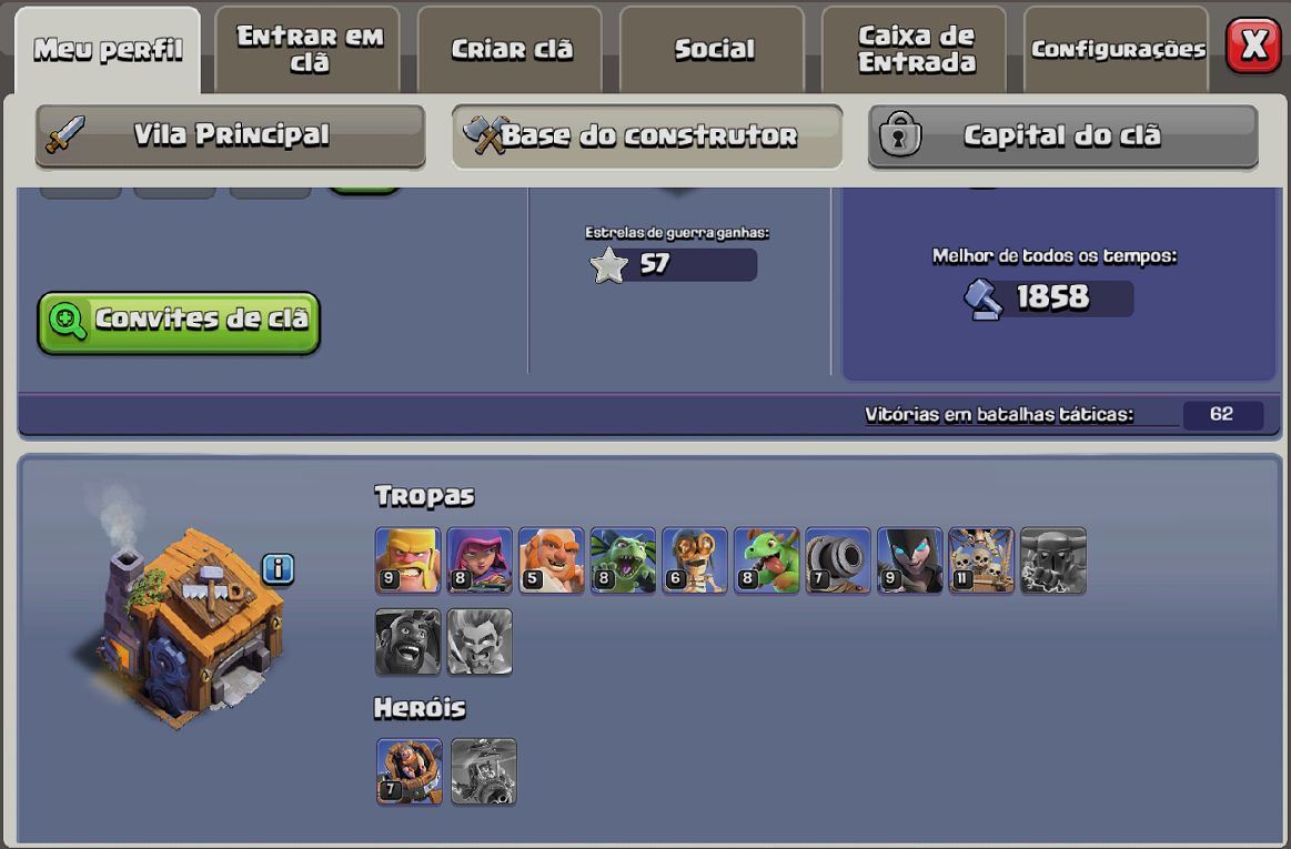 COC CV 10 FULL À VENDA! Conta com Defesas e tropas evoluídas!