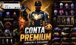 CONTA FREE FIRE 1, 2, 3 PASSE E FULL RAGNAROK