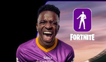 EMOTE BAILA VINI JR FORTNITE | Código Original