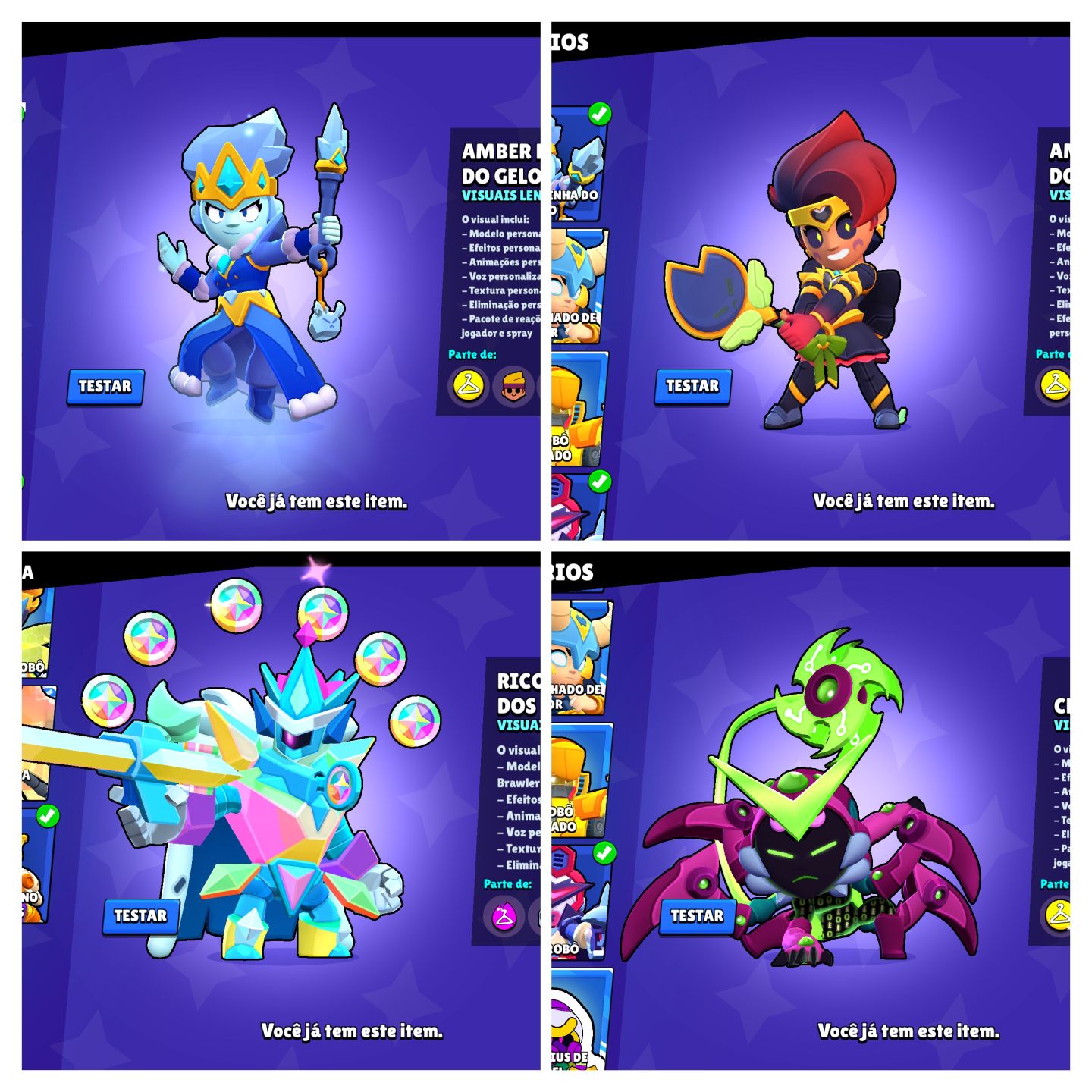 Conta Braw 113K | 473 Skins - 91 Personagens no Poder 11 e Fama Meteorica Tres