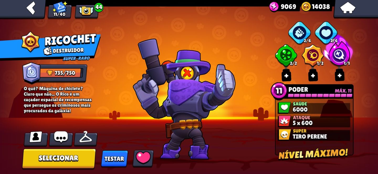Conta braw com colt desafiante e outras skins