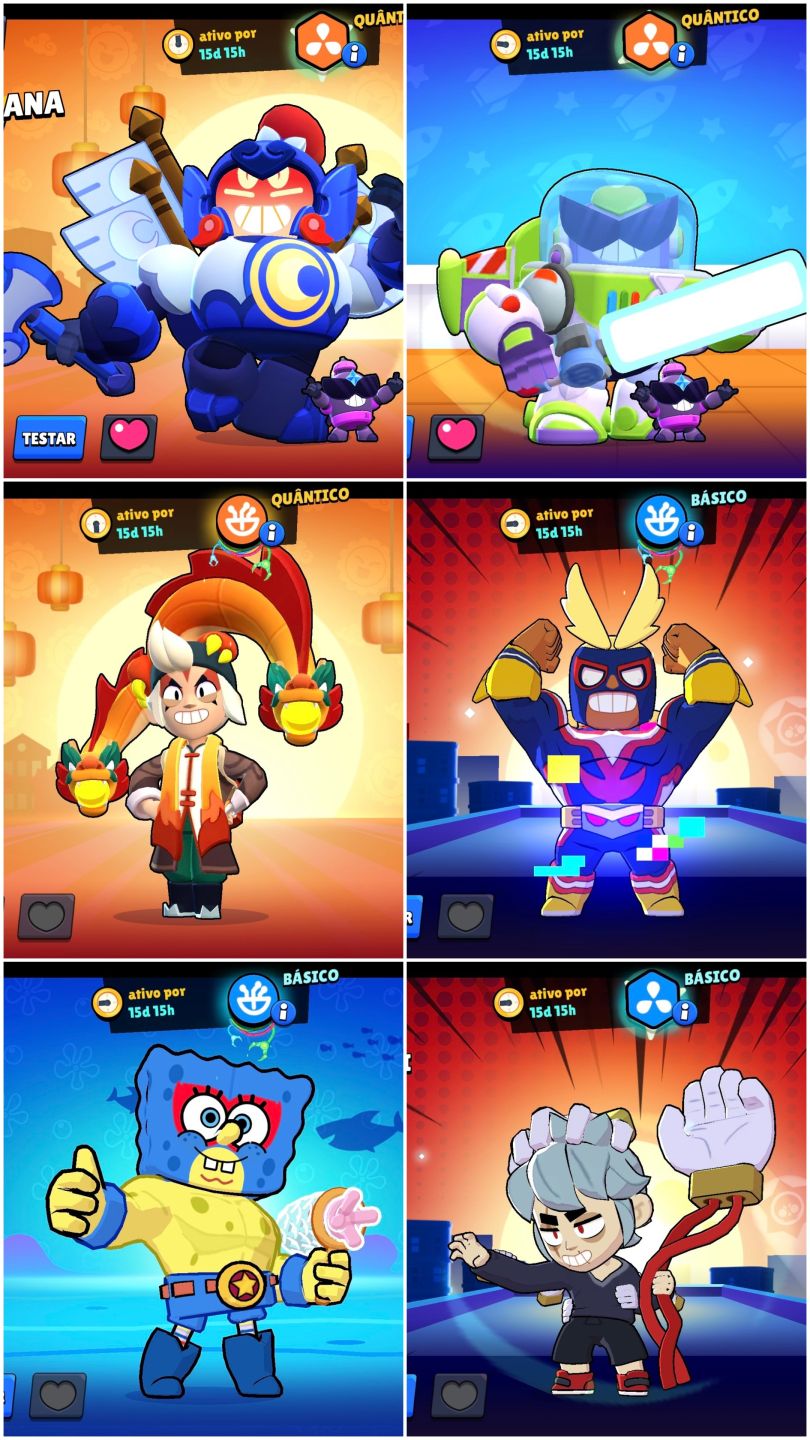 CONTA DE BRAWL STARS CRIADA EM 2019 MUITO RARA!