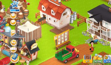 Conta Hay Day nível 69