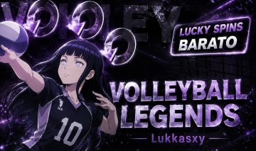 [PROMOÇÃO ULTIMOS ESTOQUE] CONTAS VOLLEYBALL LEGENDS COM LUCKY SPINS