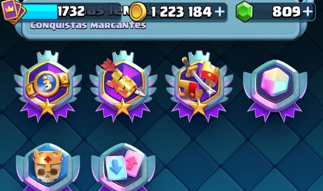 CONTA CLASH ROYALE-13.5k TROFÉUS| ARENA 32 | 17 EVOLUÇÕES | 9 HERÓIS | NÍVEL 16